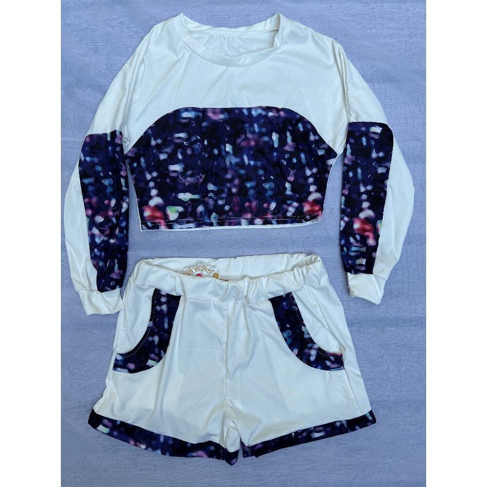 NWT Two Piece Exercise Set- Pole, Acro, Tumbling Etc - Size S